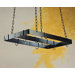 Gourmet Ceiling Mount Pot Rack with Centerbar