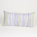 LuLu Rectangular Pillow with Stripes