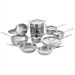Chef's Classic Stainless Steel 17-Piece Cookware Set