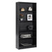 Essentials 71.5" X 31" Tall Bookcase in Black