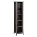 Elegance 60 " Open Decorative Bookcase in Espresso