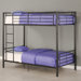 Sunrise Twin over Twin Bunk Bed with Built-In Ladder