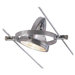 K-Hello Track Head in Satin Aluminum