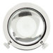 Gobo Magnifying Lens in Chrome and Satin Nickel