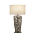 Bird's Nest Heart Table Lamp in Chrome