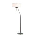 Miles Floor Lamp in Dark Brown