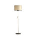 Brim Floor Lamp in Brushed Nickel