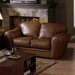 Natalia Leather Loveseat
