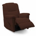 York Leather Chaise  Recliner