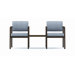 Lenox Two Chairs with Wood Frame