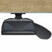 Banana-Board Keyboard Tray and Mouse Platform with Single Adjustable Arm