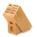 Hardwood Block with 10 Slots