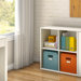 Stor It Four Cubby Storage Unit in Pure White
