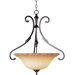 Allentown 3 Light Inverted Pendant