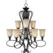 Infinity 9 Light Chandelier