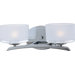 Elle Two Light Bath Vanity in Polished Chrome