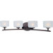 Elle Four Light Bath Vanity in Oil Rubbed Bronze