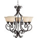 Manor 5 Light Up Chandelier