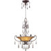 Chic 4 Light Invert Bowl Pendant