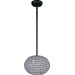 Glimmer 3 Light Pendant with Beveled Crystal Glass