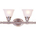  Vanity Light in Frosted Glass