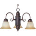 Builder Basics 3 Light Downlight Chandelier