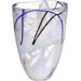 Contrast Vase in White