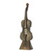 Band Violin Sculpture in Gold