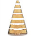Noel Small Gold Wide StripeTree