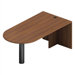 Adaptabilities Island Writing Desk with Full End Panel and Post