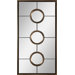 Rectangular Mirror in Silver Champagne