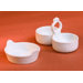 Pleated Salt Cellar