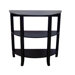 London 3 Tier Hall Console Table