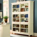 8891 Series Stackable Bookcase Bottom Unit in White