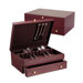 Promotional Mahogany Silverware Chest with Brown Lining