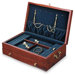 DuChests II Cherry Jewelry Chest with Blue Lining