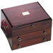 Bristol Grande Mahogany Silverware Chest with Brown Lining