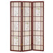 3 Panel Room Divider in Cherry