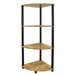 4 Tier Corner Bookshelf