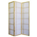 Girard 3 Panel Room Divider in Natural