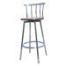 Swivel Barstool in Chrome (Set of 2)
