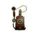 Classic Telephone with Drawer in Mahogany