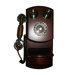 Classic Wall Telephone in Mahogany