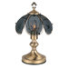 Wheat Barley Touch Lamp with Antique Brass Base