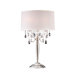 Crystal 3 Light Table Lamp