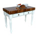 American Heritage Rustica Prep Table with Butcher Block Top