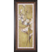 Translucent Magnolias on Gold Framed Artwork