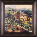 View of Italian Farmhouse Framed Artwork