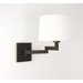 Momo Swing-arm Wall Light in Bronze