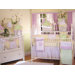 Froggy Pink White Candlestick Lamp